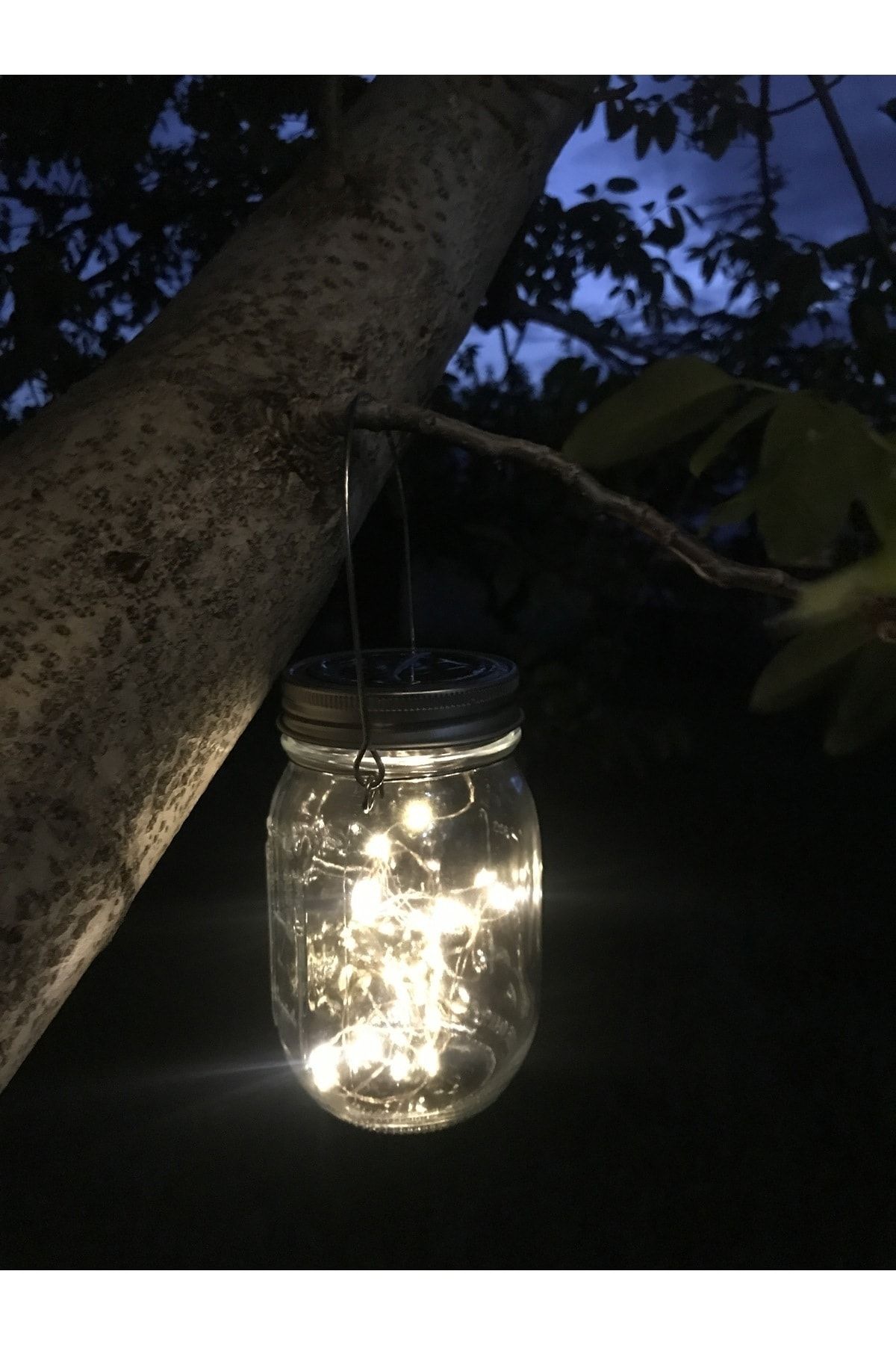 Kamp Lambası Solar Peri Kavanozu Aydınlatma - Görsel 6